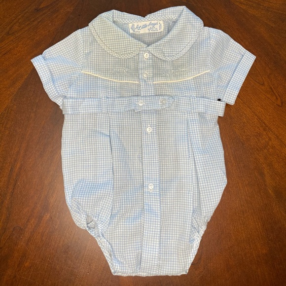A Little Angel One Pieces Vintage Style Checked Tuxedo Creeper Poshmark